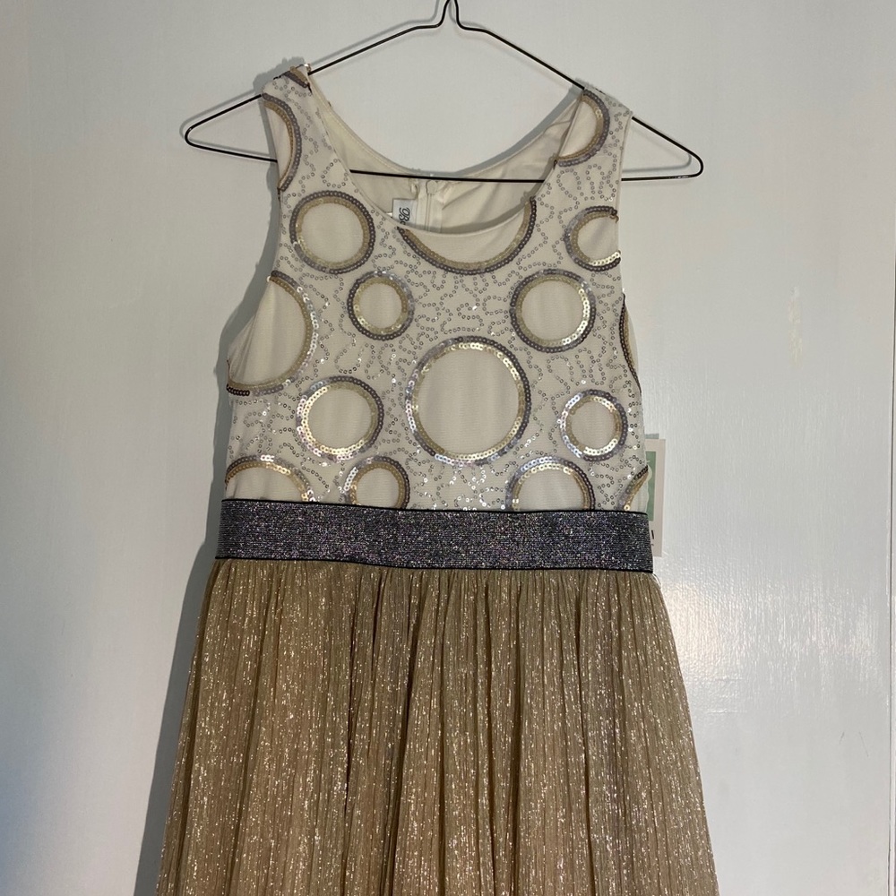 NWT glittery big girl/tween dress girl size 14